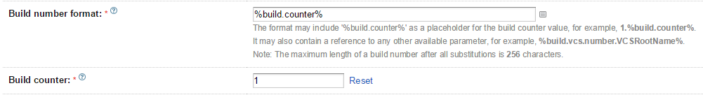 Build Number Setup Build Number Setup